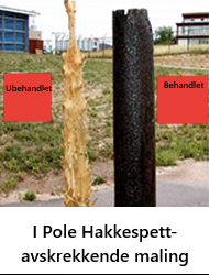 I-Pole Hakkespett-avskrekkende maling - Bilde 3